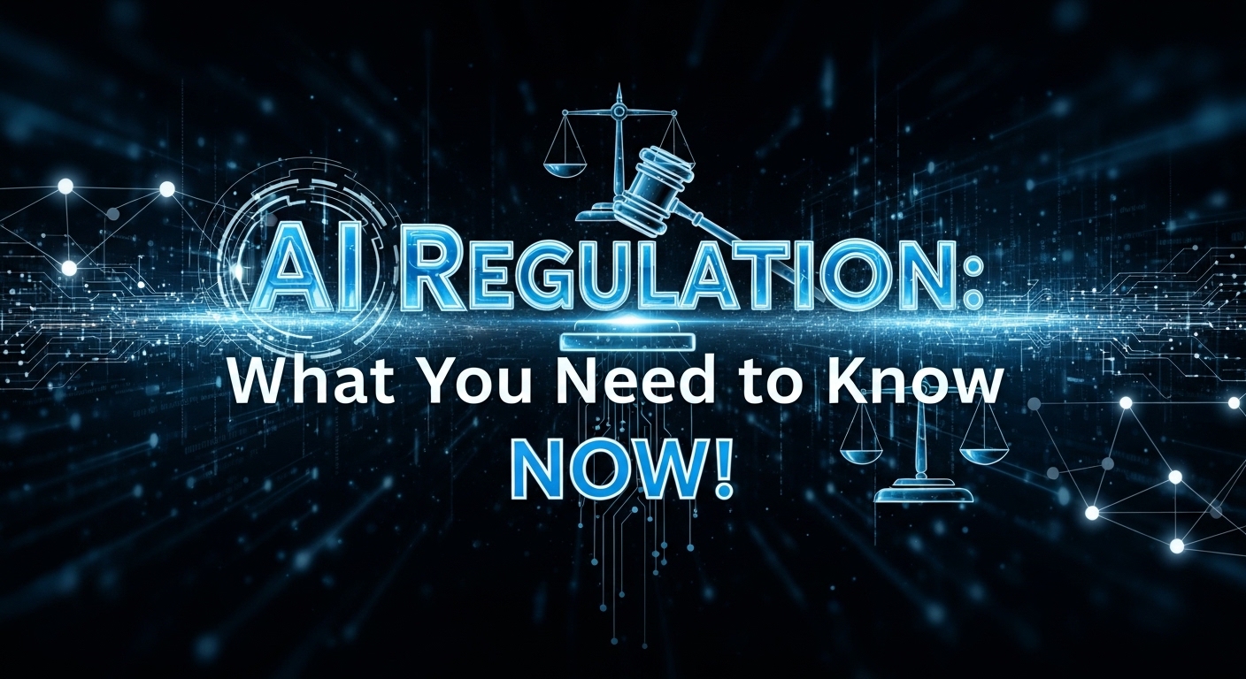 AI Regulation: What You Need to Know NOW!